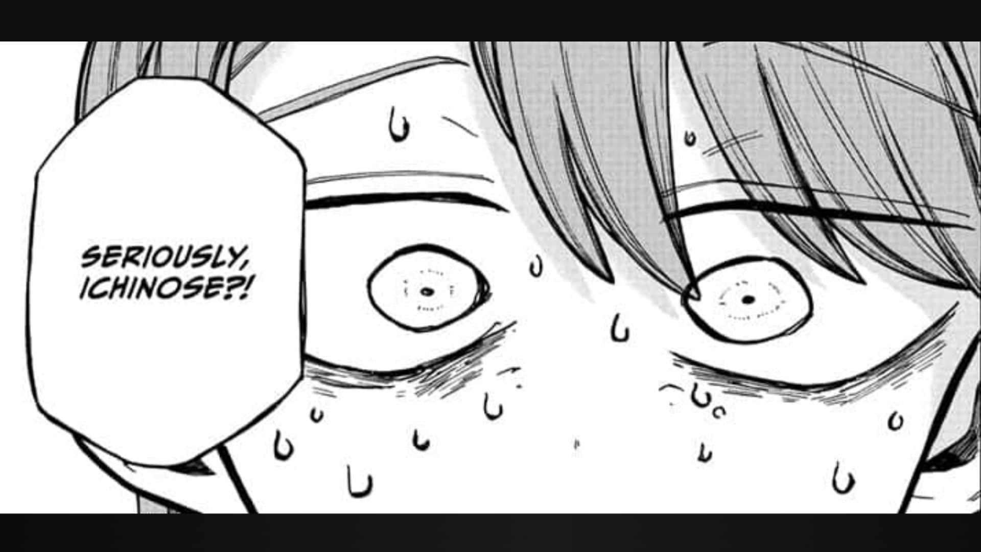 Minako as seen in The Ichinose Family's Deadly Sins manga (Image via Shueisha/Taizan 5)